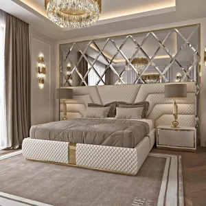 Modern Luxury Bedroom Sets Home Double Bed Room Wooden Frame Full King Size Bedroom Sets Furniture