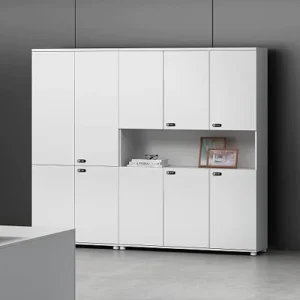 Modern Luxury Boss Manager CEO Office High File Storage Cabinets Bookcase Office Display Bookshelf Office Furniture