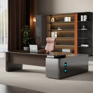 Modern Luxury Classic Office Desk for Boss CEO Manager Executive Office Furniture