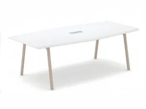 Modern Luxury Diamond patterned Melamine Extendable Conference Table Suitable for Offices Home Offices Schools