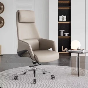 Modern Luxury Ergonomic Boss Executive Office Chair with Adjustable Features for Conference Rooms