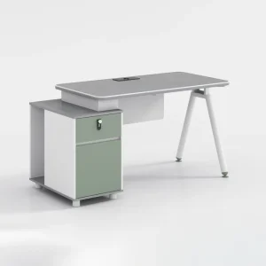 Modern Luxury Ergonomic Convertible MFC Executive Office Desk with Storage Commercial Furniture