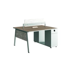 Modern Luxury Executive Manager Office Desk Solid Wood Panel Design for the Workplace