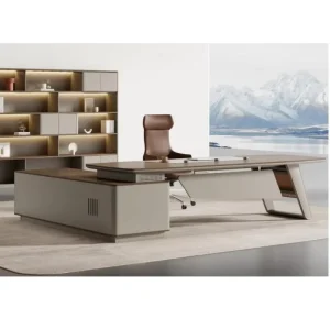 Modern Luxury Executive Office Desk Full-Set Furniture for Modern Executives