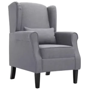 Modern Luxury Fabric Material Furniture Push Back Leisure Arm Chair