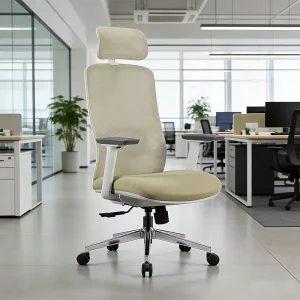 Modern Luxury High Executive Ergonomic Chairs for Home Hotel Office With Adjustable Lumbar Support