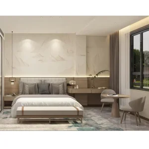 Modern Luxury Hotel Bedroom Furniture Set Customized Hotel Room Furniture Set