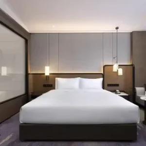 Modern Luxury Hotel Bedroom Furniture Set Queen Size Use 3 5 Star Commercial Grade