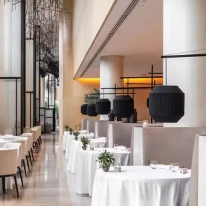 Modern Luxury Hotel Furniture Contemporary Style Dining Table Set