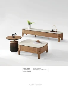 Modern Luxury New Design Living Room Furniture Cabinet TV Unit and Coffee Table Set