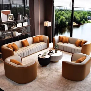 Modern Luxury New Design Sofa Sets Furniture Leather Sofa Home Furniture Modular Sofa 1 4 Seats for Home Hotel Reception