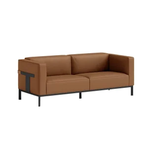 Modern Luxury Office Furniture Commercial Room Reception Sofas Lounge Waiting Office Couches Leather Sectional Sofa Set