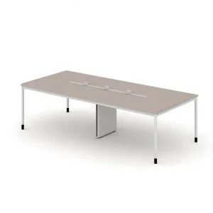 Modern Luxury Office Meeting Room 4 12 People Convertible Modular Extendable Oval Conference Table Home School Use