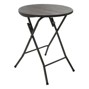 Modern Luxury Outdoor Cocktail Tables Lightweight Portable Round Folding Bar for Hotel Events Factory