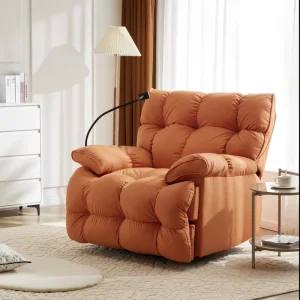 Modern Luxury Recliner Sofa Multifunctional Fabric Electric Massage Chair for Living Room