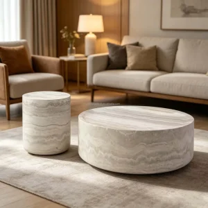 Modern Luxury Side Coffee Table Set High-end Durable Center Tables for Apartment Villa Hotel Corner Living Room Furniture