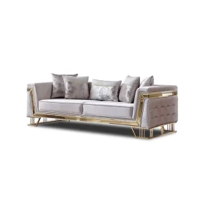 Modern Luxury Sofas Custom Designs Soft Sectional Sofa Set for Living Room Mall Fabric OEM ODM Simple Modern Apartment