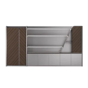 Modern Luxury Solid Wood Executive Office Cabinet Durable and Eco Friendly Storage for Boss