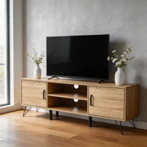 Modern Luxury TV Unit Living Room Furniture TV Stand Entertainment Center Console Cabinet Stand
