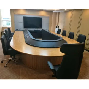 Modern Luxury U Shape MDF Extendable Modular Eco Friendly Durable Conference Table School Hospital
