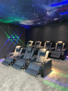 Modern Luxury VIP Cinema Power Recliner Sofa Set Reclining Armchairs for Living Room Media Room Hall Theater Furniture Hotel