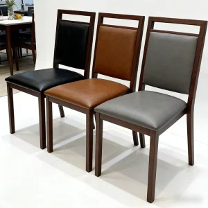 Modern Luxury Wood Dining Room Chairs Fabric Restaurant Chair Hotel Outdoor Bedroom Dining Chair