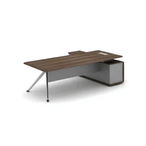 Modern Luxury Wooden L Shaped Convertible Executive Desks with Drawer and 5 Year Warranty for Office Use