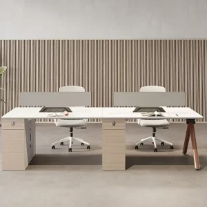 Modern Luxury Wooden Multi-functional Commercial Office Desks Modular Workstation Free Combination Panel Partition Villa