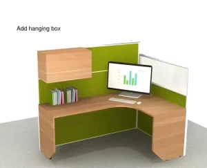 Modern Manager Office Cubicle L Shape Staff Office Furniture Workstation Desk