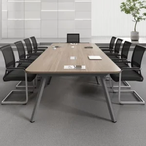 Modern Melamine Conference Desk Set for Office Hotel School Home Office Use