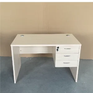 Modern Melamine Extendable Office Work Station Study Desk for Students and Home Office Use