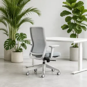 Modern Mesh Office Chair Swivel Desk Chair for Coworking Space in Stock Quick Delivery