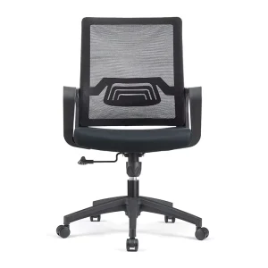 Modern Mesh Office Chair with Armrest and Wheels Ergonomic Mesh Swivel Chair Height Adjustable Chair