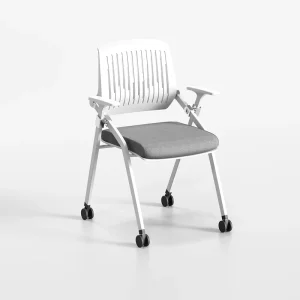Modern Mesh Office Chair with Stainless Steel Frame Foldable Design Comfortable and Multi Function for Home or Office Use