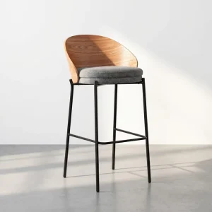 Modern Metal Bar Stool Chair Furniture High Leg Counter Height Bar Stool for Restaurant Home