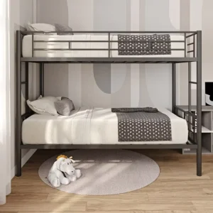 Modern Metal Bunk Bed School Dormitory Students Bedroom Furniture Double Layer Steel Customized Color Hotel Hospital