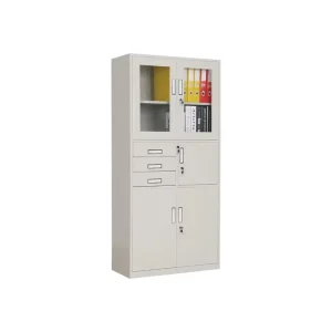 Modern Metal Commercial Grade Home Office Lockable Adjustable 3 Drawer File Cabinet for Accounting Storage