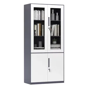 Modern Metal Credenza Like Chairs Library Cabinets Fireproof Storage Cupboard Lockable Design Commercial Use Outdoor Supermarket