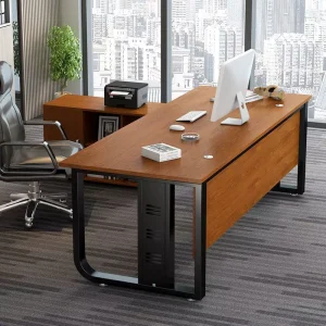 Modern Metal Desk Large Class Studio Table Cabinet Combination Staff Computer Table
