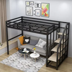 Modern Metal Dorm Bed for Adults and Students