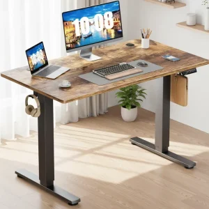 Modern Metal Foldable Standing Desk Adjustable Height Ergonomic Design Commercial Use Office Building Bedroom Workspace