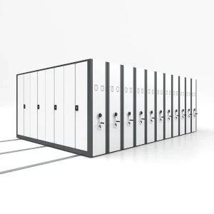 Modern Metal Lockable Mobile Shelving Archive Cabinet Filing System