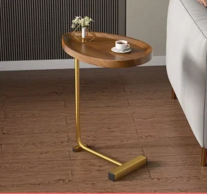 Modern Metal Mini Coffee Table Durable & Easy to Clean for Small Spaces Living Room Bedroom Office
