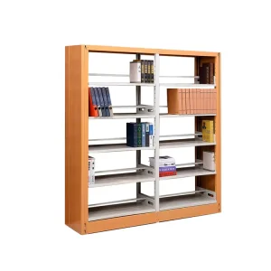 Modern Metal Multi-Level Book Rack Shelf Library Furniture Equipment for School Book Store Display