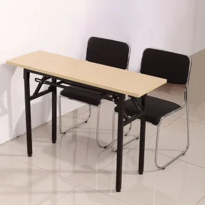 Modern Metal Office Desk Student Training Table Combination Double Desk Long Foldable Conference Table for Tutoring Office