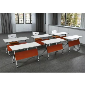 Modern Metal Office Furniture Folding Training Table for Students Conference Use in Schools Hospitals Living Rooms Hotels