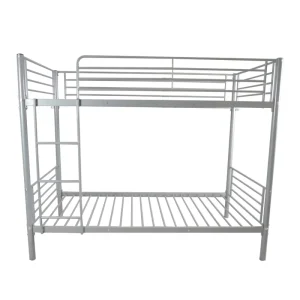 Modern Metal School Dormitory Hotel Bunk Bed Single Double Triple Bunk Bed for Students