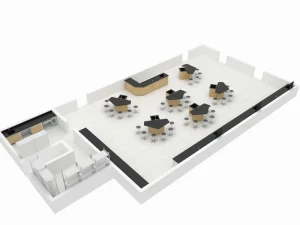 Modern Metal School University Lab Furniture for Hospital and Workshop Use in Middle East Area