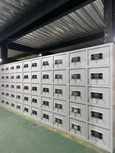 Modern Metal Security Filing Cabinet with Electronic Lock Steel Document Storage for Office and Bedroom Use