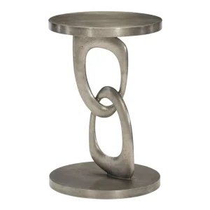 Modern Metal Side Tables with Artisan Appeal Strong Legs and Smooth Top for Living Room Office